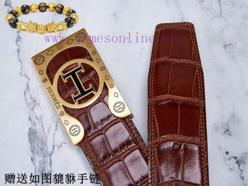 Belts from Herm è s Her...️The waist belt is made of 100% cowhide, ensuring that the genuine j2arkqx4 - Image 10