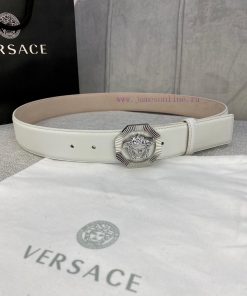Width 4.0cm Versace This soft belt is adorned with a 3D Medusa belt buckle, which can be pai isq8l2uj