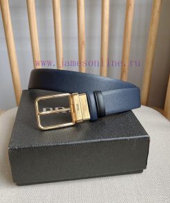 PRADA's reversible waist belt features the iconic Saffiano leather belt on one side, paired w48yqpxe