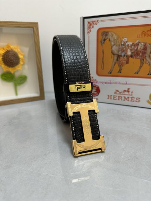 Hermes Hermès  Material: Leather Belt with 100% Head Layer. The leather belt is guaranteed t an9aoi0h