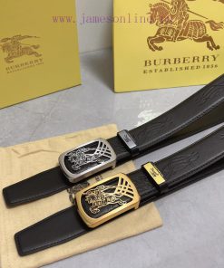 BurberryMaterial: Leather Belt with 100% Head Layer. The leather belt is guaranteed to be ge gzeg94v9