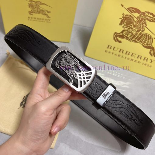 BurberryMaterial: Leather Belt with 100% Head Layer. The leather belt is guaranteed to be ge 6cyjmt88 - Image 6