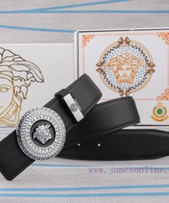 Belt belt Versace cowhide beltMen's belt material: 100% head layer cowhide belt, guaranteed dgjhkdqz