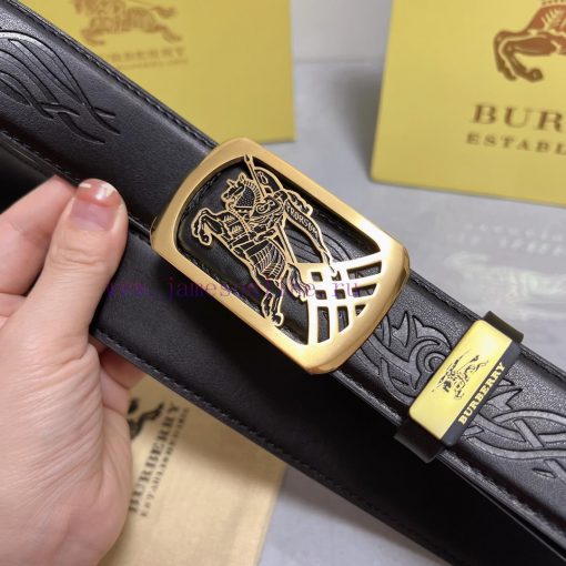 BurberryMaterial: Leather Belt with 100% Head Layer. The leather belt is guaranteed to be ge v6qnr9gb - Image 7