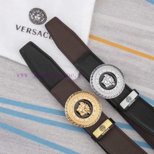 Belt belt Versace cowhide beltMen's belt material: 100% head layer cowhide belt, guaranteed 1kzjsmkt - Image 2
