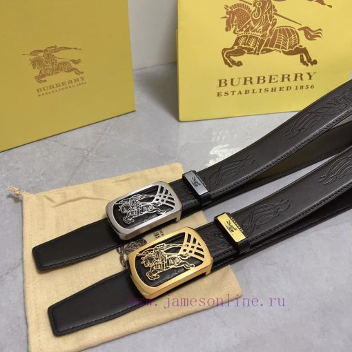 BurberryMaterial: Leather Belt with 100% Head Layer. The leather belt is guaranteed to be ge v6qnr9gb - Image 10