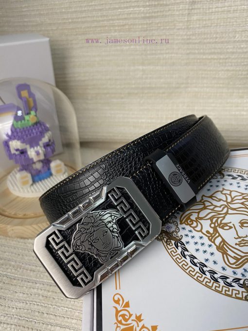 Versace. VersaceMaterial: Leather Belt with 100% Head Layer. The leather belt is guaranteed ri03wmoq