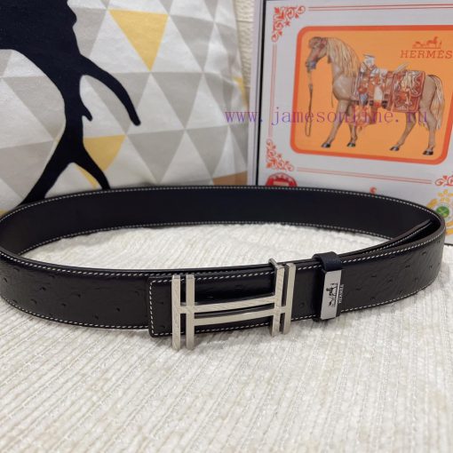 Hermes Hermès Material: Leather Belt with 100% Head Layer. The leather belt is guaranteed to v909hxme - Image 3