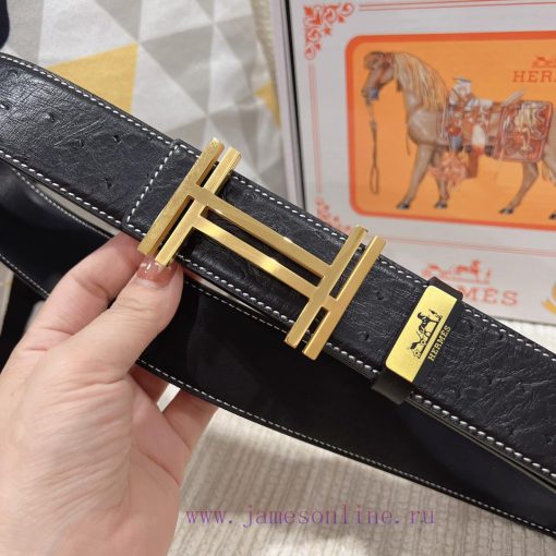 Hermes Hermès Material: Leather Belt with 100% Head Layer. The leather belt is guaranteed to 29s1z702 - Image 5