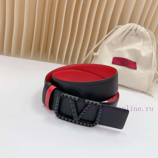 4.0cm Valentino new belt, double-sided top layer cowhide material, length. 758.80.85.90.95.1 yl8cg0gr - Image 6