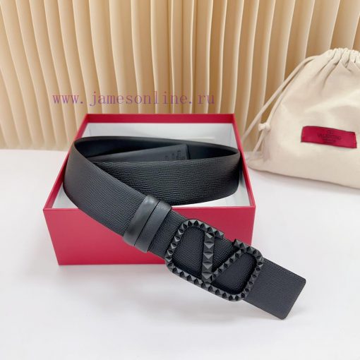 4.0cm Valentino new belt, double-sided top layer cowhide material, length. 758.80.85.90.95.1 ofkj6ob7 - Image 6
