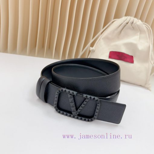 4.0cm Valentino new belt, double-sided top layer cowhide material, length. 758.80.85.90.95.1 ofkj6ob7 - Image 7