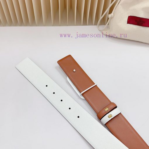 4.0cm Valentino new belt, double-sided top layer cowhide material, length. 758.80.85.90.95.1 taggyj8y - Image 10