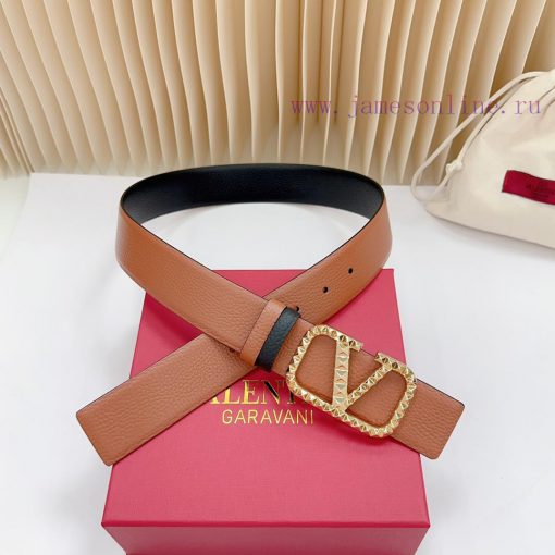 4.0cm Valentino new belt, double-sided top layer cowhide material, length. 758.80.85.90.95.1 cpbjxz8k - Image 4