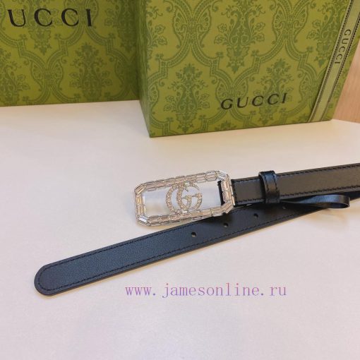 Gucci official website new item, genuine specification 2.0cm, paired with a top layer calf l wlrmxq2g - Image 6