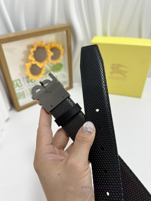 BurberryMaterial: Leather Belt with 100% Head Layer. The leather belt is guaranteed to be ge 37hpen50 - Image 7