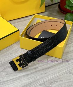 Comes with a complete gift boxFENDL 40MM wide double-sided original calf leather with a sing szgosqii