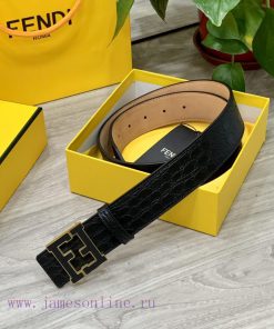 Comes with a complete gift boxFENDL 40MM wide double-sided original calf leather with a sing ttzra8h8