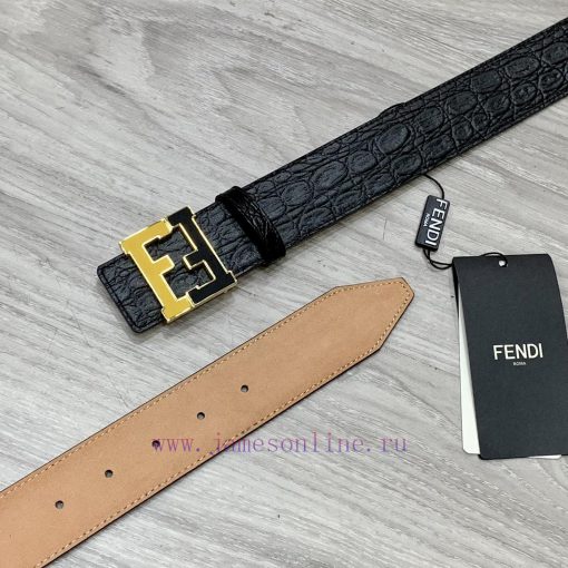 Comes with a complete gift boxFENDL 40MM wide double-sided original calf leather with a sing szgosqii - Image 4