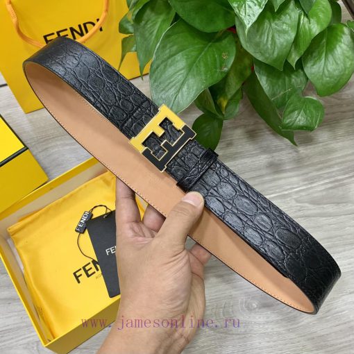 Comes with a complete gift boxFENDL 40MM wide double-sided original calf leather with a sing szgosqii - Image 8