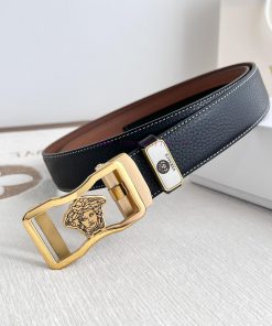 Versace Versace. ️ Belt and belt automatic beltAutomatic belt, classic head buckle made of p 94uur0ps