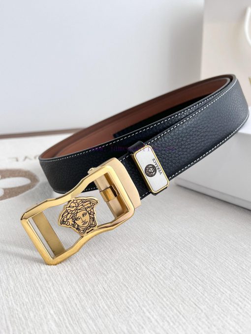 Versace Versace. ️ Belt and belt automatic beltAutomatic belt, classic head buckle made of p 94uur0ps