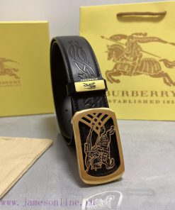 BurberryMaterial: Leather Belt with 100% Head Layer. The leather belt is guaranteed to be ge fi0gouto