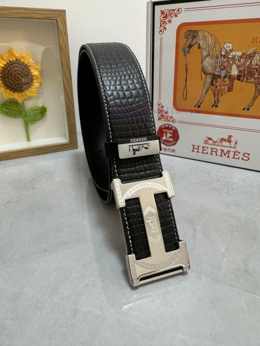 Hermes Hermès  Material: Leather Belt with 100% Head Layer. The leather belt is guaranteed t pvwmriaa