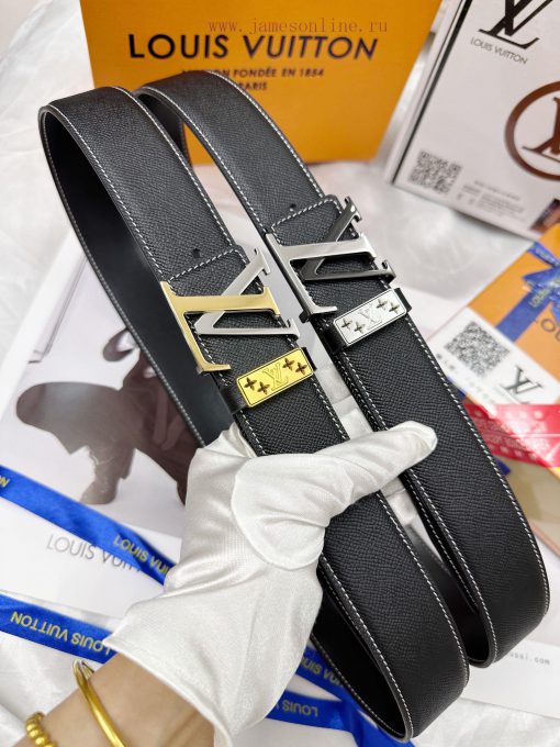Belt LV Louis Vuitton's top tier replicaThe waistband is made of 100% head layer cowhide, en acc4ndza