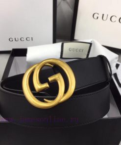 . Equipped with Guccigucci 3.8cm custom imported double-sided cowhide and retro gold GG buc zc2vzb0d