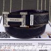 Hermes Her..mes️Identify and receive a punch as a giftMaterial: 100% head layer cowhide belt 3z352wfz