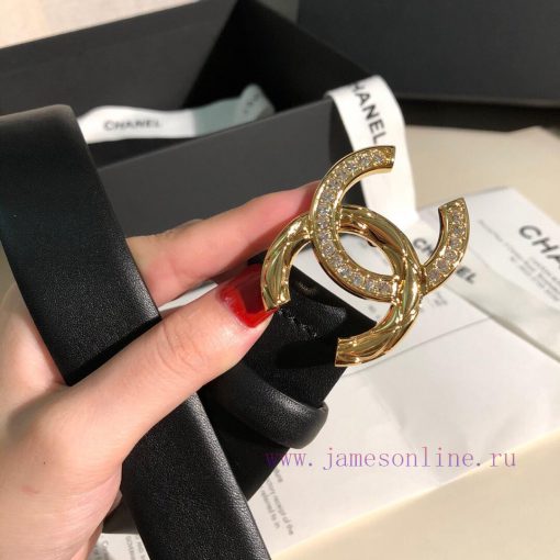 Chanel Women's Belt Product Width 3.0CM Double sided original cowhide leather, soft and deli 0osmnuco - Image 2