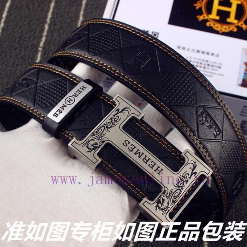 Hermes Her..mes️Identify and receive a punch as a giftMaterial: 100% head layer cowhide belt 3z352wfz - Image 5