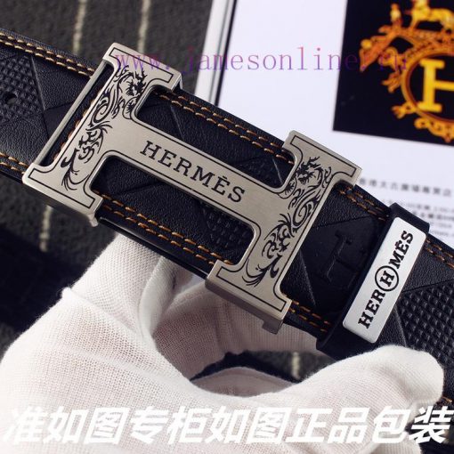 Hermes Her..mes️Identify and receive a punch as a giftMaterial: 100% head layer cowhide belt 3z352wfz - Image 6