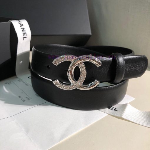 Chanel Women's Belt Product Width 3.0CM Double sided original cowhide leather, soft and deli 05eazi3k - Image 6