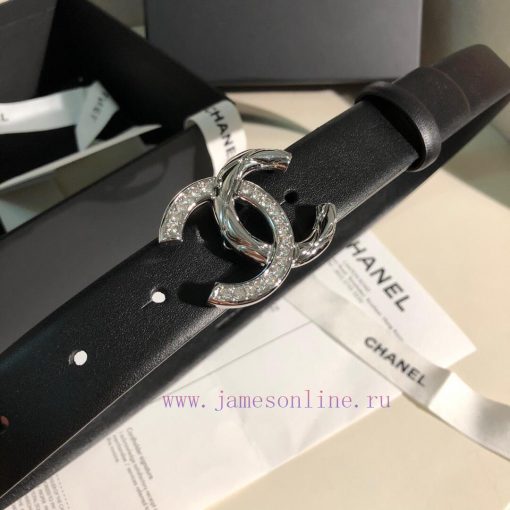 Chanel Women's Belt Product Width 3.0CM Double sided original cowhide leather, soft and deli 05eazi3k - Image 7
