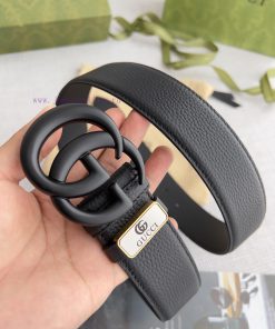 Gucci. Gucci belt,Litchi patterned leather sole, pure copper hanging buckle, classic GG buck 28ryivwh
