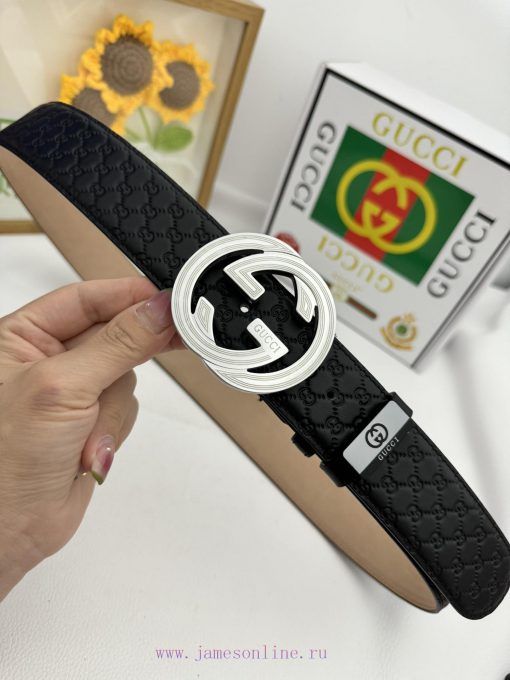 Gucci. Gucci  Material: cowhide belt with exquisite workmanship, fashionable brand, preferre cw0r1f0e - Image 6