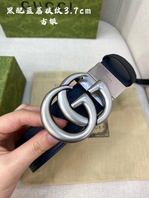 Gucci Official Website Classic Authentic Specification 3.7cm Original Quality Head Layer Cal l2d5rb89 - Image 4