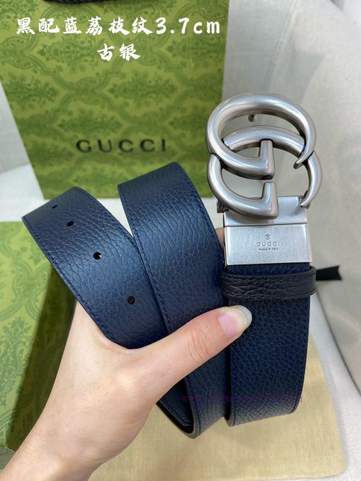 Gucci Official Website Classic Authentic Specification 3.7cm Original Quality Head Layer Cal l2d5rb89 - Image 5