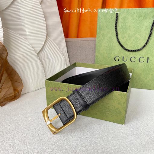 Gucci classic style imported original lychee patterned calf leather with original plain weav uormxahl - Image 2