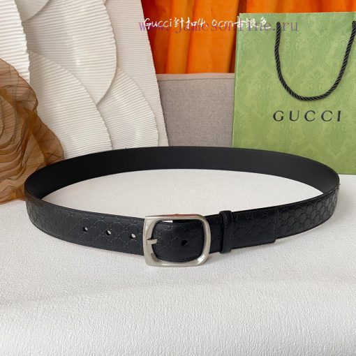 Gucci classic style imported original lychee patterned calf leather with original plain weav nayzljjf - Image 6