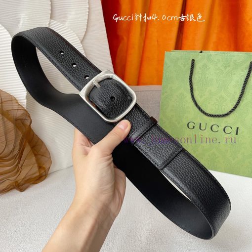 Gucci classic style imported original lychee patterned calf leather with original plain weav 21tet8kt - Image 7