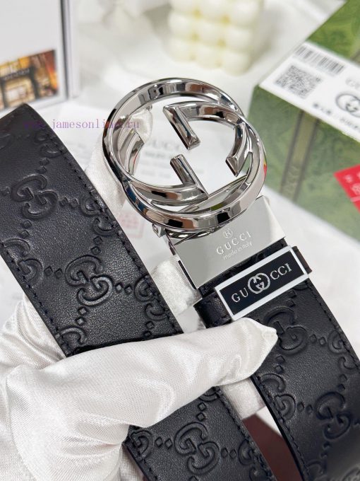 Belt Gucci Gucci️Belt made of 100% head layer cowhide, guaranteed genuine leather, 24k rotat ebrg32n2 - Image 5