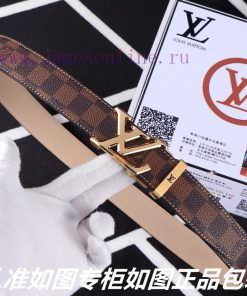 Lv... Louis Vuitton automatic buckleIdentify and receive a punch as a giftMaterial: 100% top 6qxtuagn