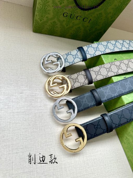 P width 3.8 cm GG Supreme canvas is a representative fabric, inspired by the classic design 91o04z52 - Image 11