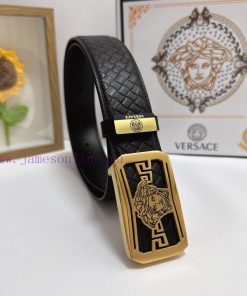 Versace. VersaceMaterial: Leather Belt with 100% Head Layer. The leather belt is guaranteed hzz0xaqt