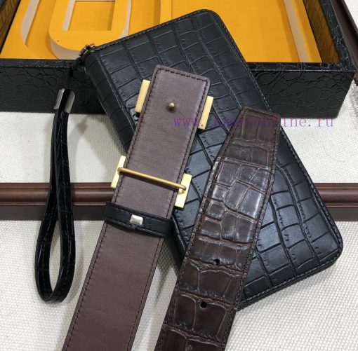 MADE IN FRANCEWooden box with accompanying picturesHERME @ Belt+Wallet SetBuckle material: T 6om67mpr - Image 6