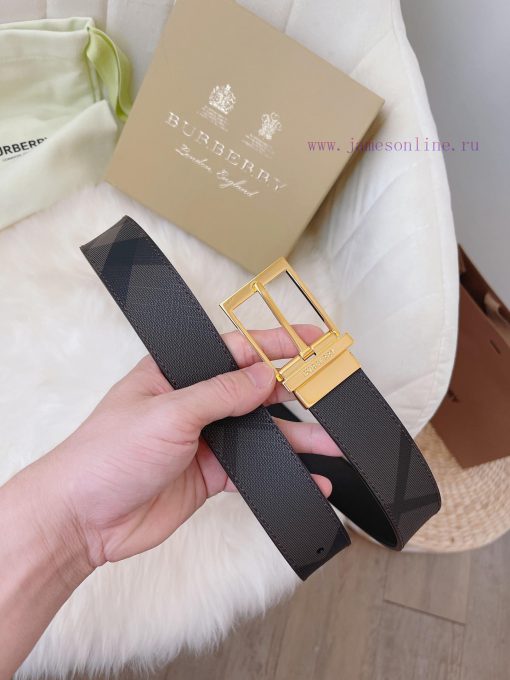 Reproduction ️, Burberry. BurberryA complete set of high-quality rotating buckles with a wid 59hfbssg - Image 3