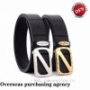 Complete setZegna @ DFS purchasing agent100% dual color pure steel buckle materialBelt mater r7wmfpr5